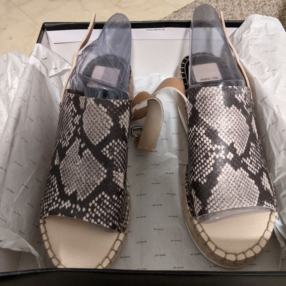 Snakeskin espadrilles - Picture 3 of 4